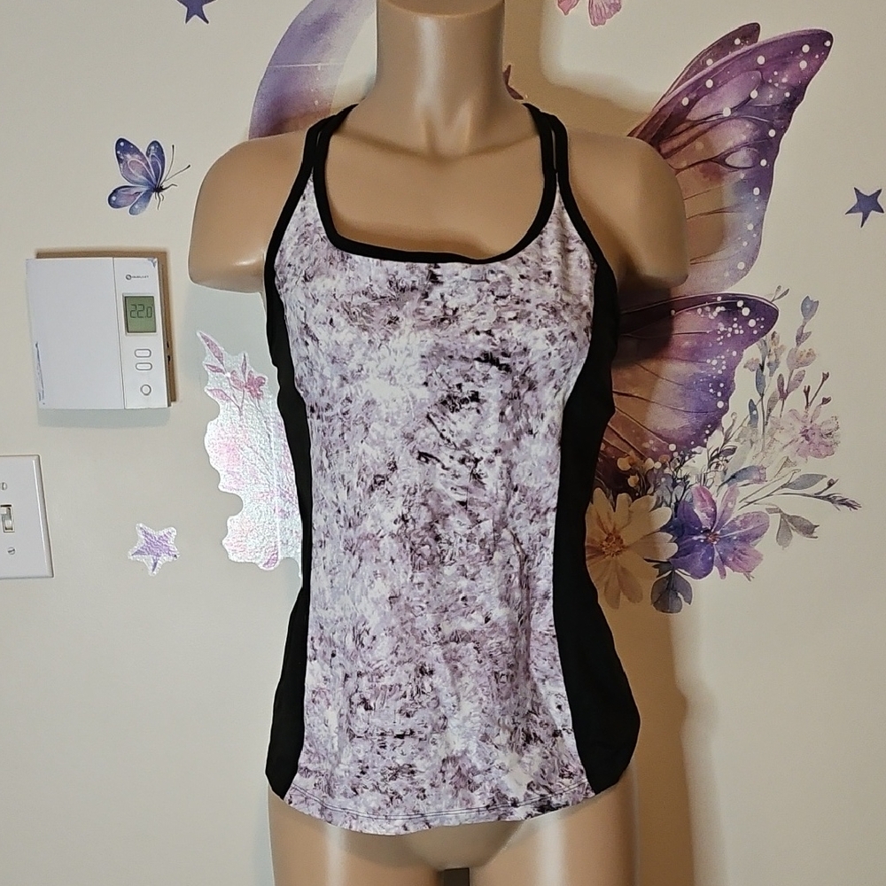 Calvin Klein Black and Gray Tank Top